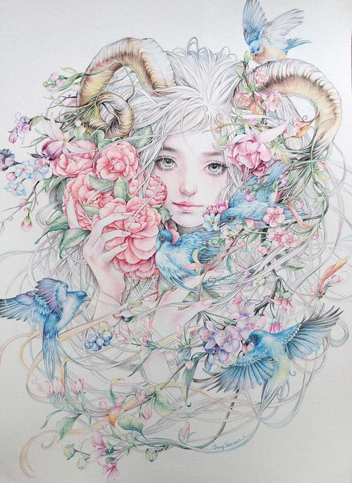 十二星座的生辰花仙 十二星座专属九尾狐